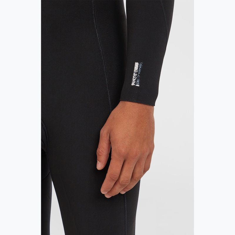 Férfi úszóruha O'Neill Epic 3/2 Chest Zip Full A05 black/black/black 8