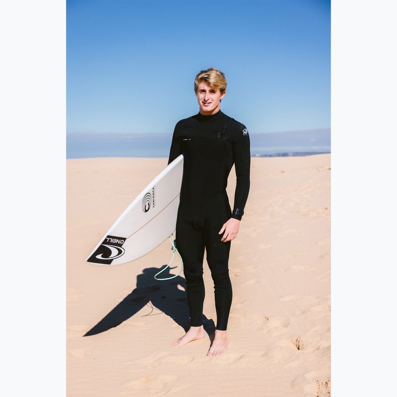 Férfi úszóruha O'Neill Epic 5/4 Chest Zip Full A05 black/black/black 6