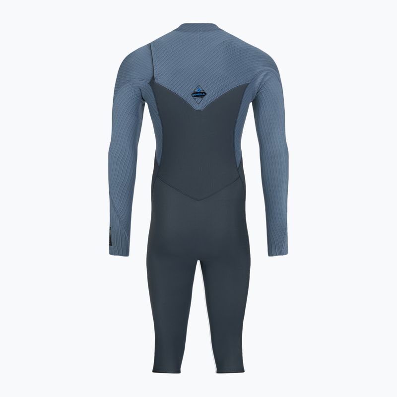 Férfi O'Neill Hyperfreak 4/3+ mm Chest Zip Overknee dark orion/copen blue úszószivacs 3