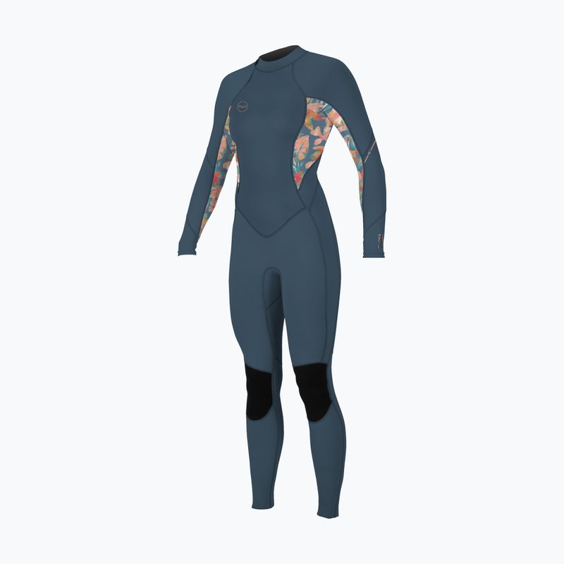 Női úszószivacs O'Neill Bahia 3/2 Back Zip Full copen blue/painted tropics/painted tropics 9