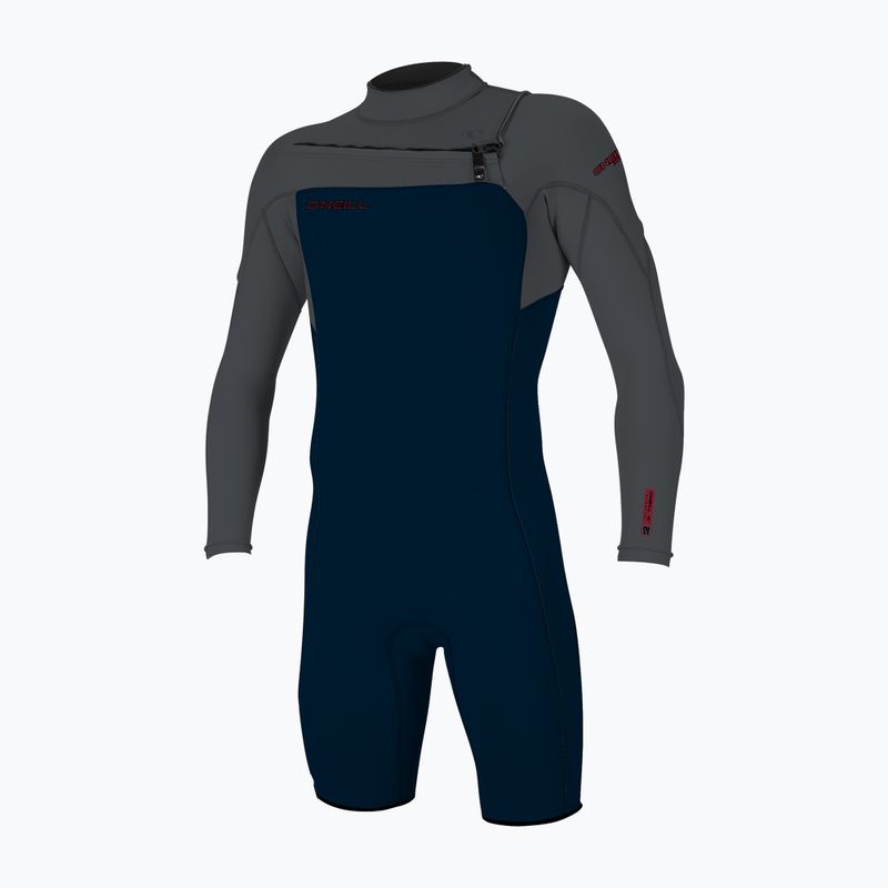 Férfi úszóhab O'Neill Hammer 2mm Chest Zip LS Spring abyss/graphite/graphite