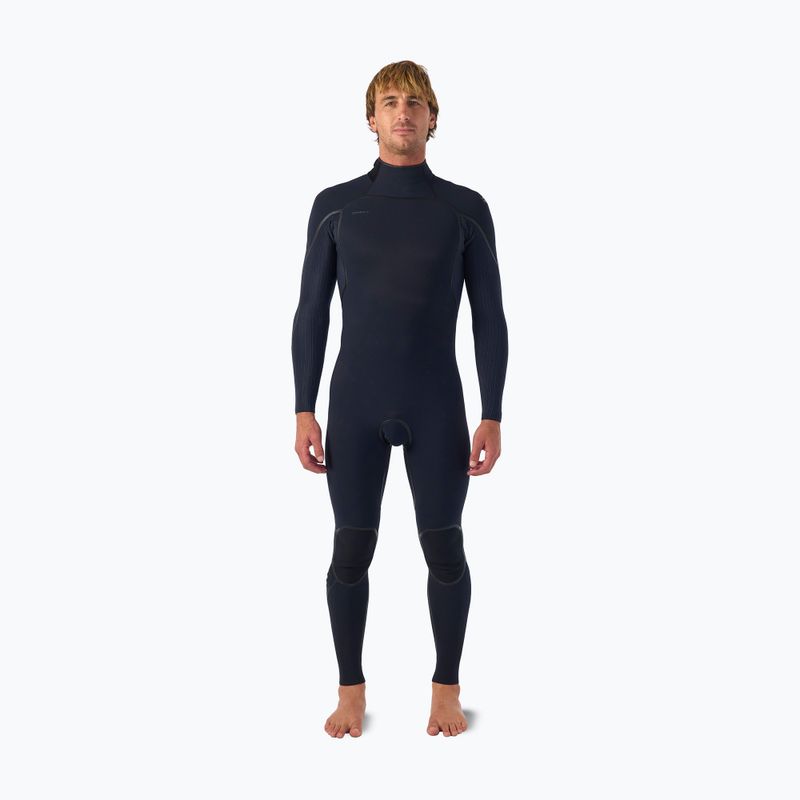 Férfi úszóruha O'Neill Hyperfreak Fire 4/3+ mm Back Zip Full black/black