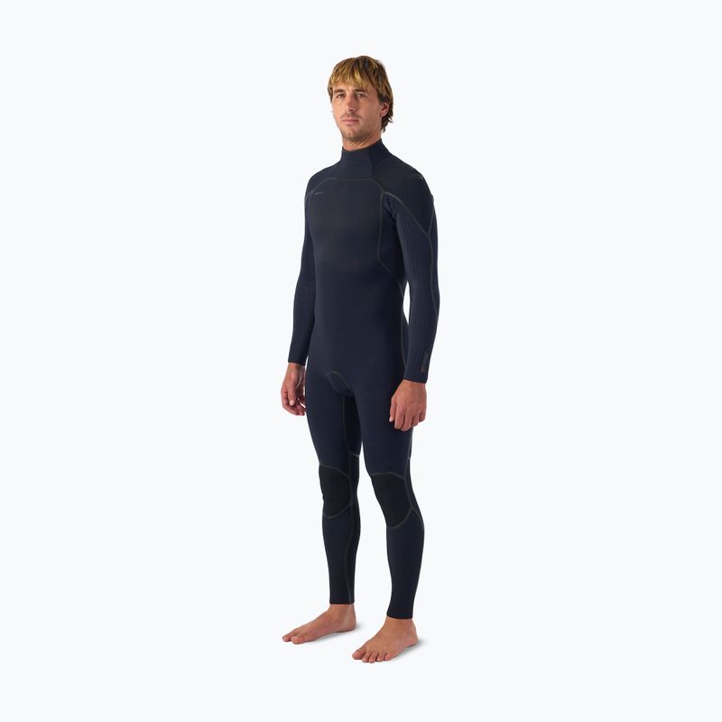 Férfi úszóruha O'Neill Hyperfreak Fire 4/3+ mm Back Zip Full black/black 3
