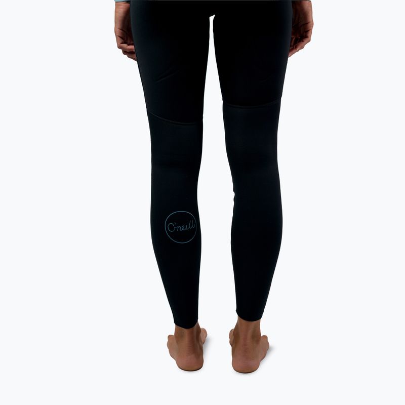Női úszóruha O'Neill Bahia 3/2 Back Zip Full IQ5 black/surf abstract/chambray blue 10