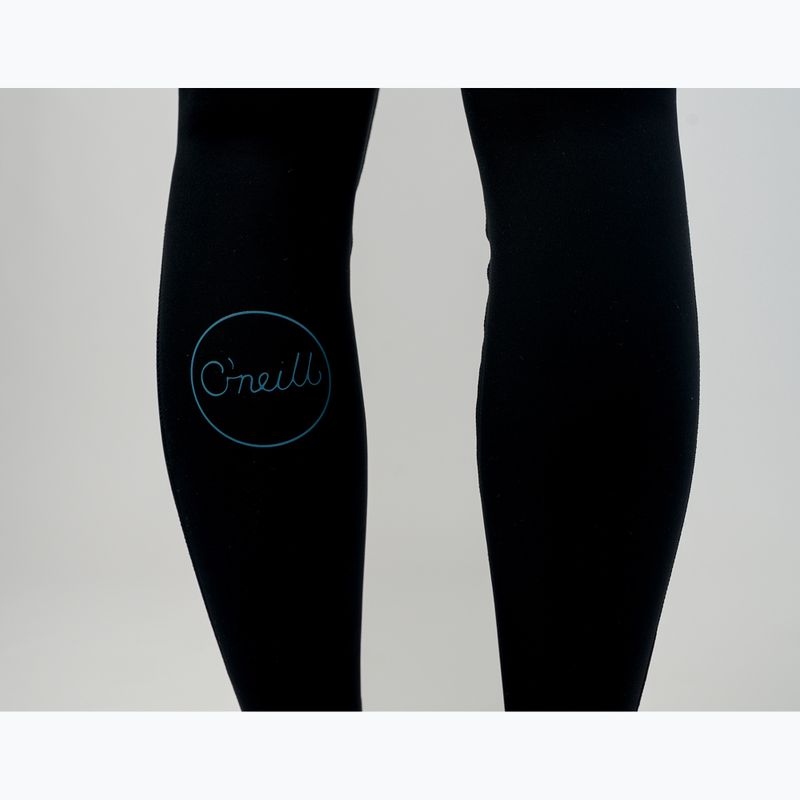 Női úszóruha O'Neill Bahia 3/2 Back Zip Full IQ5 black/surf abstract/chambray blue 11