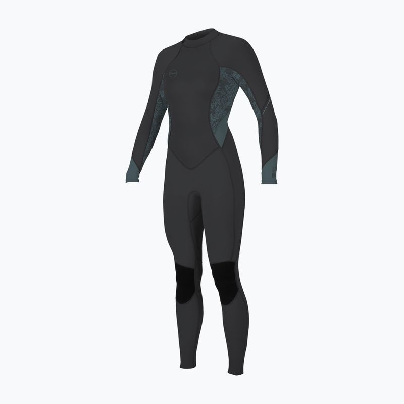 Női úszóruha O'Neill Bahia 3/2 Back Zip Full IT1 tempered steel/shaded island sky/shade