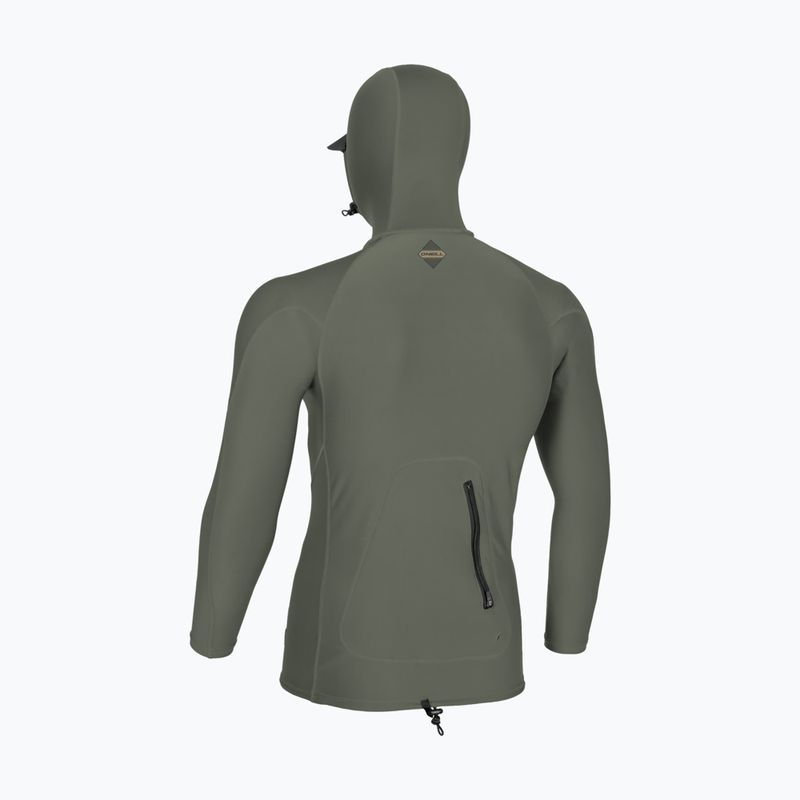 Férfi úszó hosszú ujjú felső O'Neill Hyperfreak Skins Rash Guard Hooded chimera/chimera 2