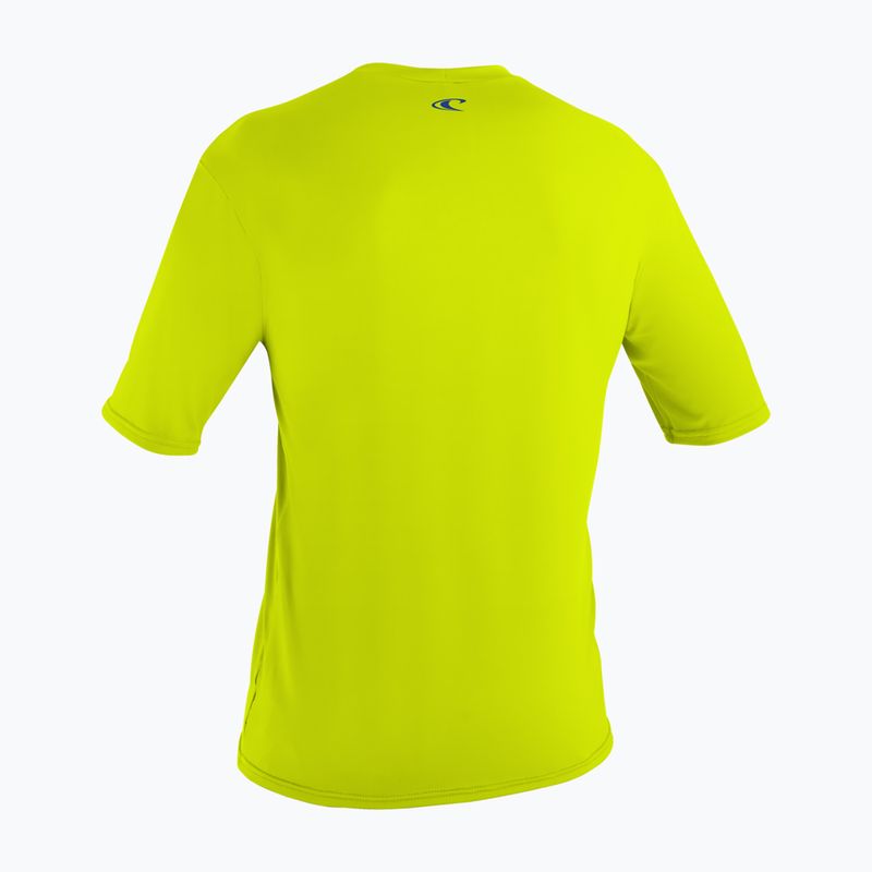 Gyermek úszó póló O'Neill Child Basic Skins Sun Shirt lime 2