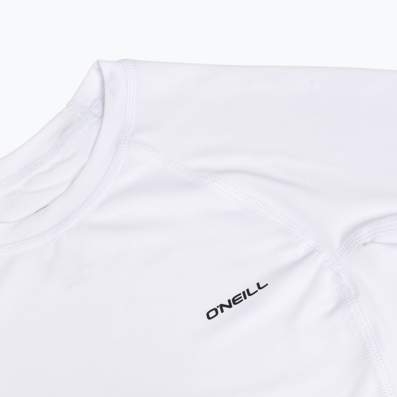 Női úszó póló O'Neill Basic Skins Rash Guard SS white 3