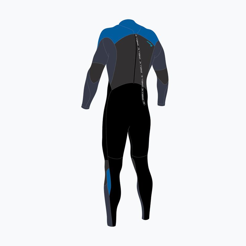 Gyerek úszóruha O'Neill Youth Epic 4/3 mm Back Zip Full black/slate/bali blue 2