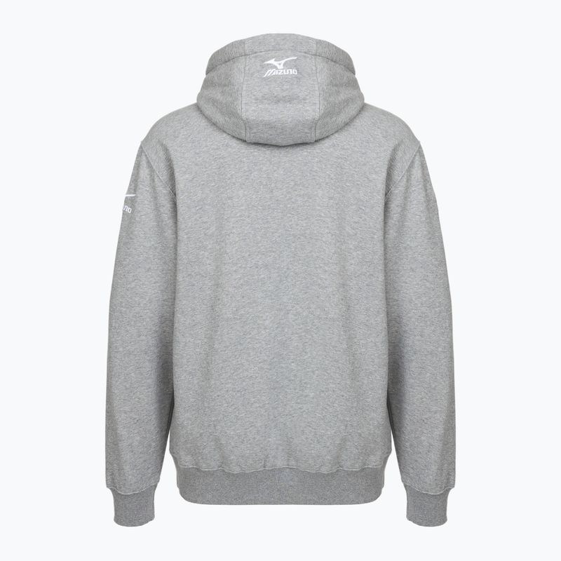 Férfi pulóver Mizuno Takeshi Hoodie navy 2