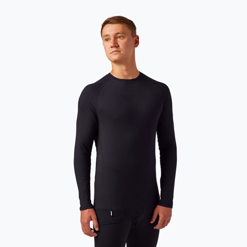Férfi termoaktív felső Surfanic Bodyfit Crewneck fekete
