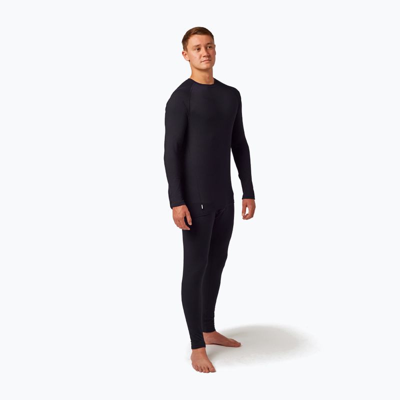 Férfi termoaktív felső Surfanic Bodyfit Crewneck fekete 2