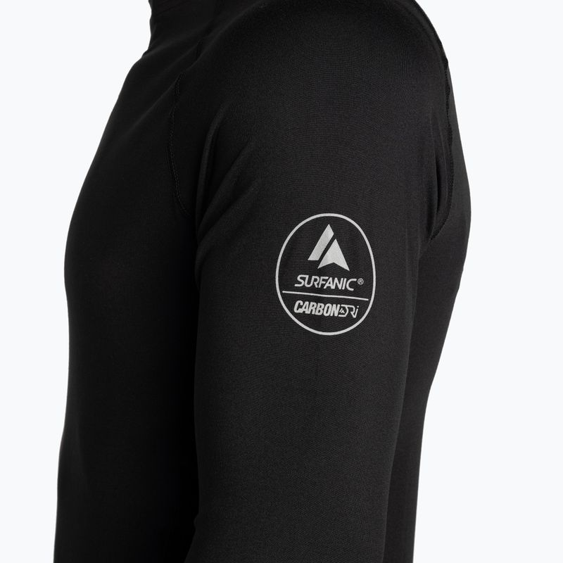 Férfi termoaktív felső Surfanic Bodyfit Crewneck fekete 6