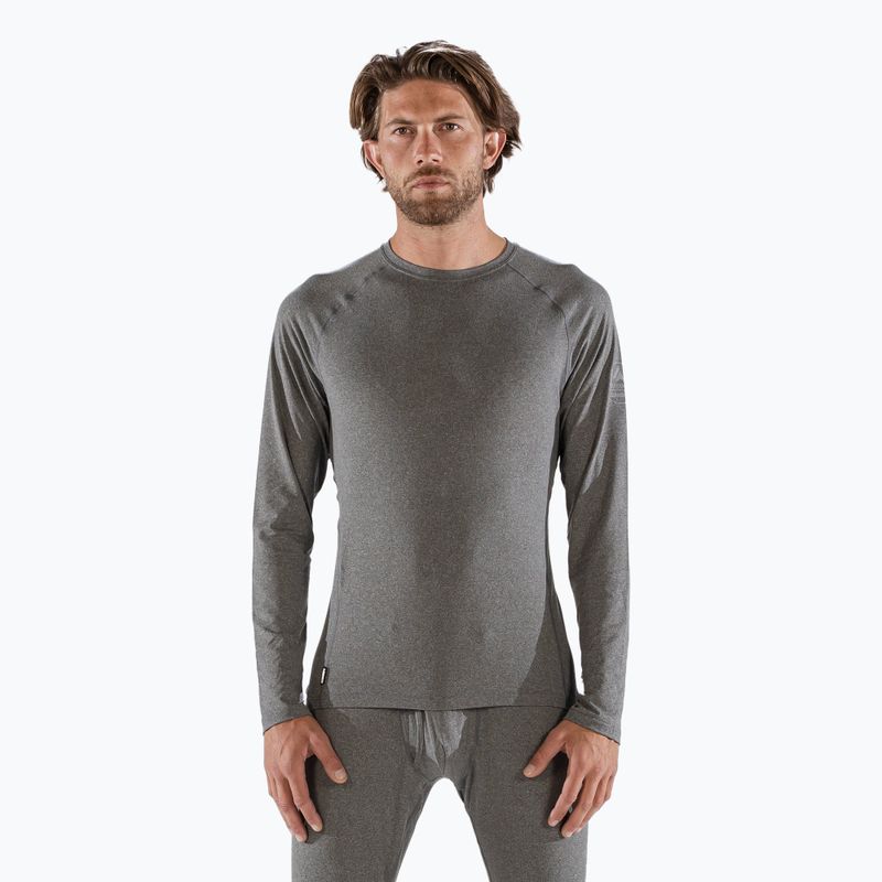 Férfi termoaktív felső Surfanic Bodyfit Crewneck charcoal