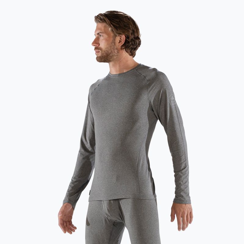 Férfi termoaktív felső Surfanic Bodyfit Crewneck charcoal 5