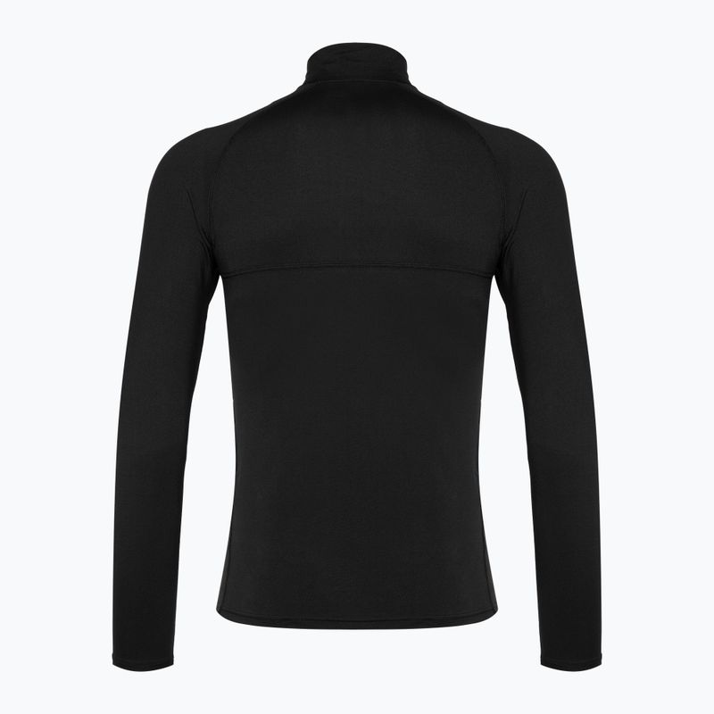 Férfi Surfanic Bodyfit Zip Neck thermo pulóver fekete 5