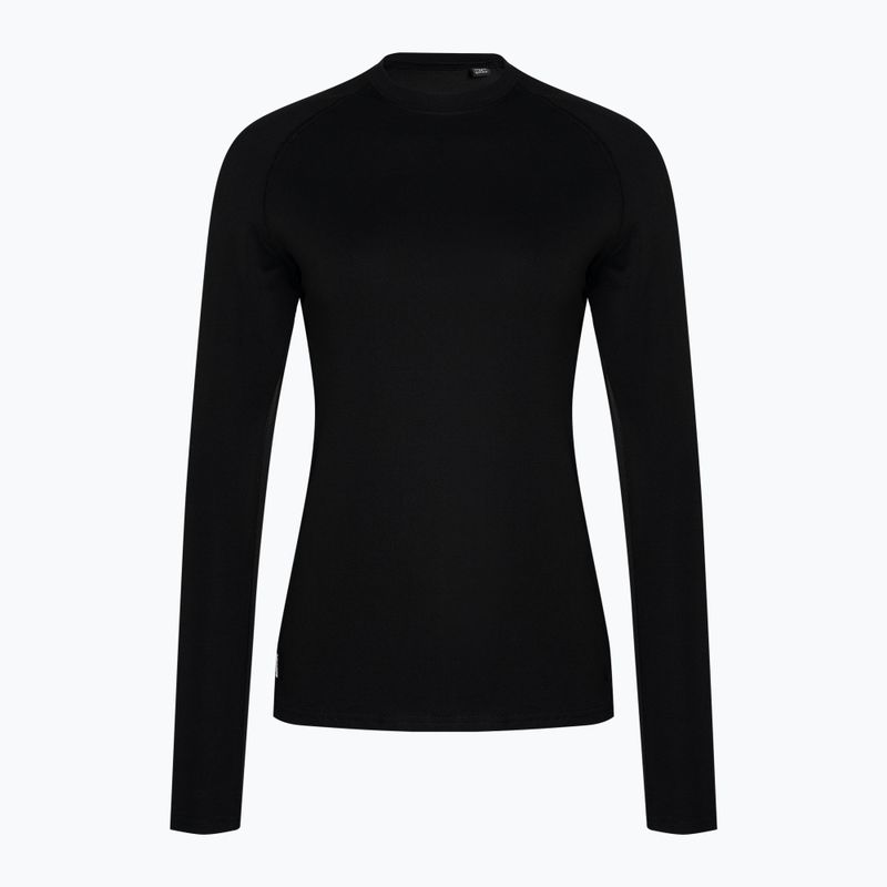 Női termoaktív pulóver Surfanic Cozy Crewneck fekete 4