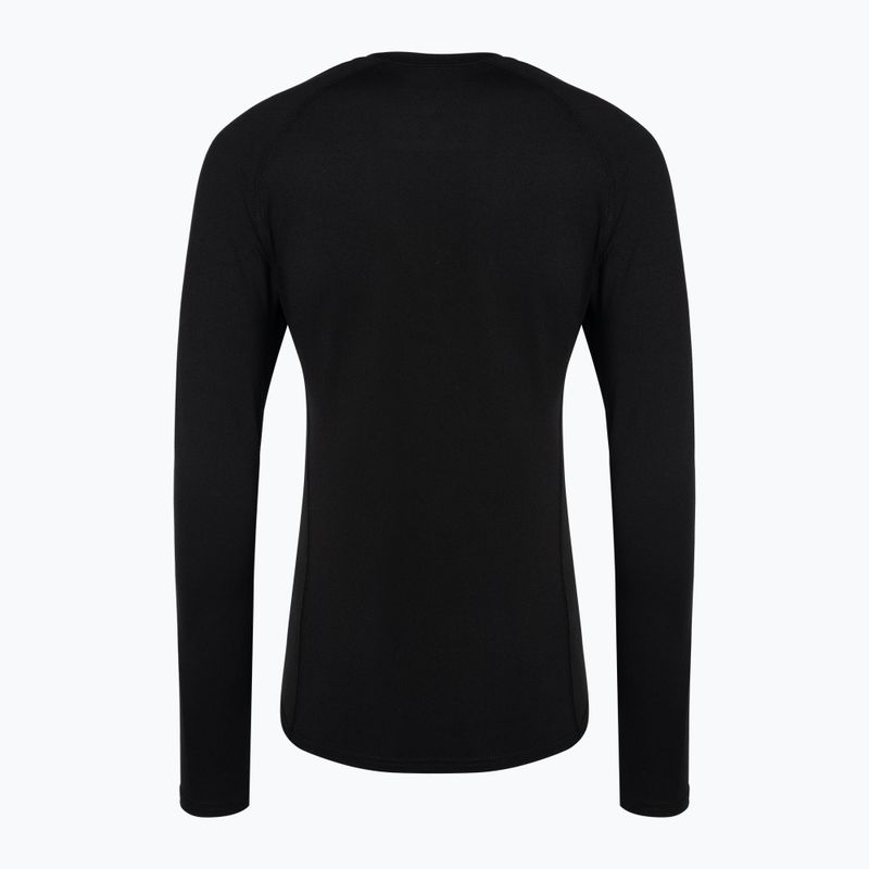 Női termoaktív pulóver Surfanic Cozy Crewneck fekete 5