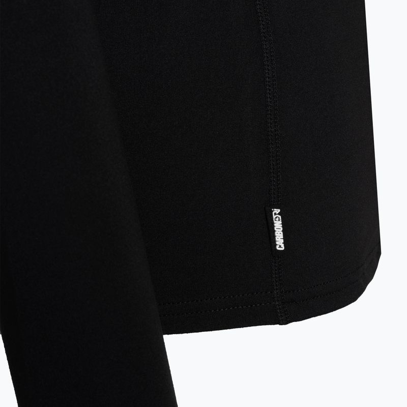 Női termoaktív pulóver Surfanic Cozy Crewneck fekete 6