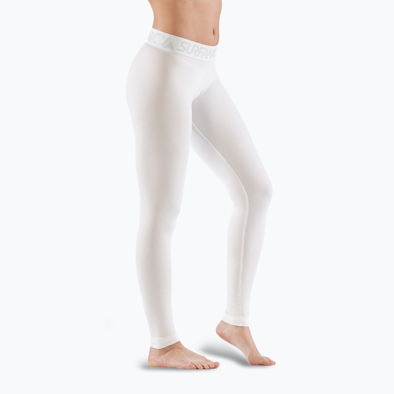 Női thermo nadrág Surfanic Cozy Long John white 3