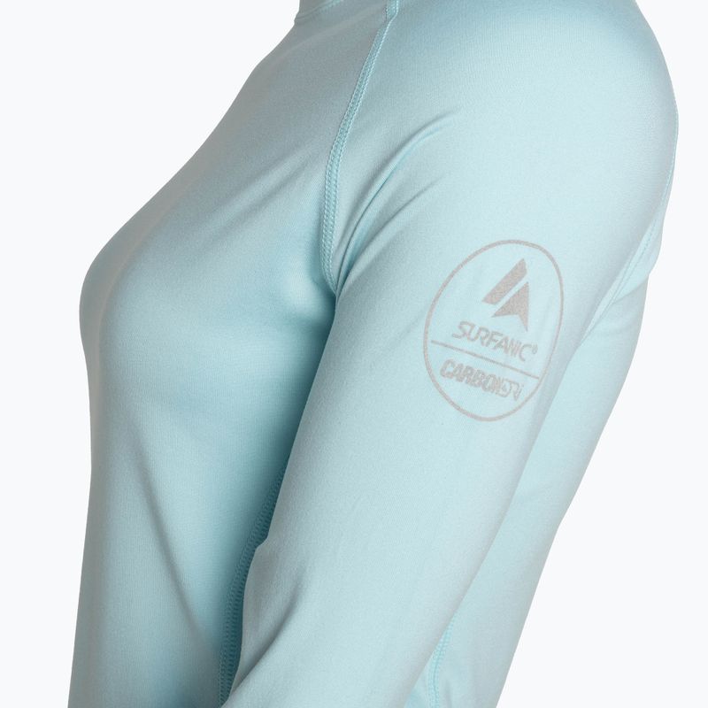 Női termoaktív pulóver Surfanic Cozy Crewneck clearwater blue 10