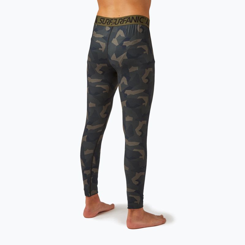 Férfi termoaktív nadrág Surfanic Bodyfit Limited Edition Long John forest geo camo 2