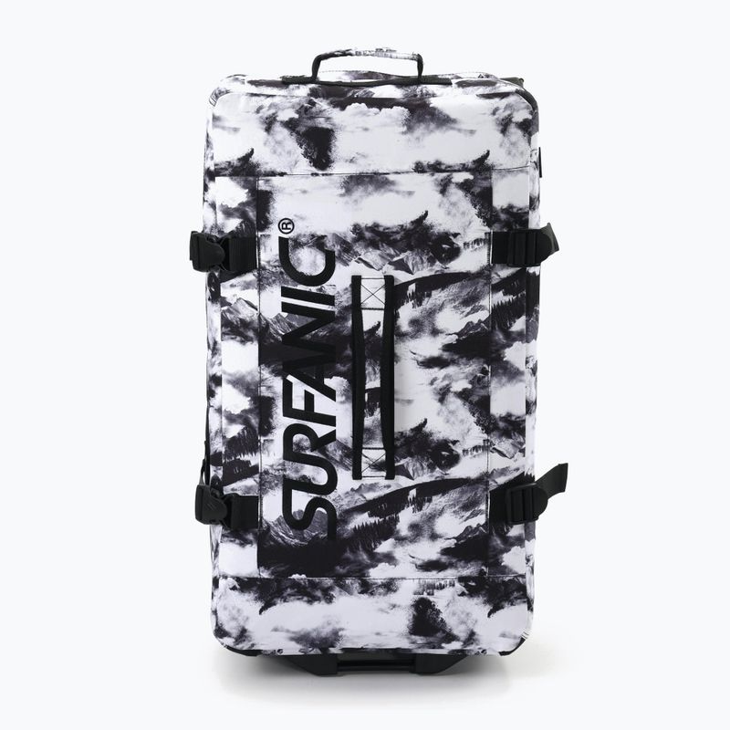 Utazótáska Surfanic Maxim 100 Roller Bag 100 l white out print 2