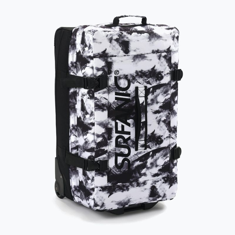 Utazótáska Surfanic Maxim 100 Roller Bag 100 l white out print 3