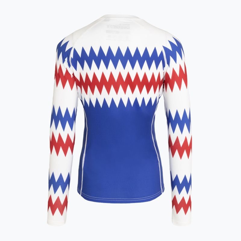 Női termo hosszú ujjú felső Surfanic Cozy Limited Edition Crew Neck zig zag 2