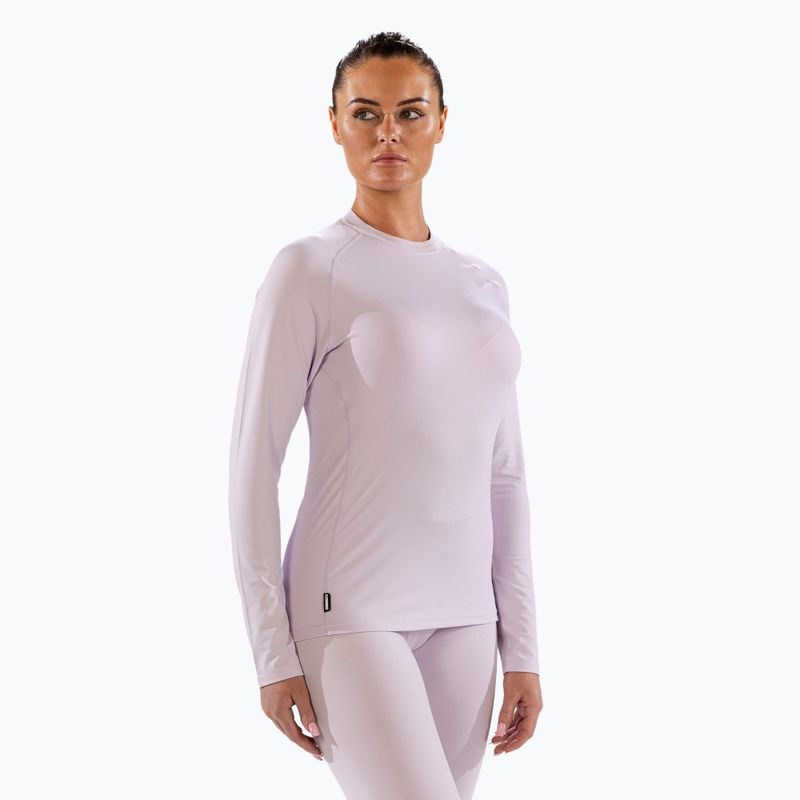 Női termoaktív pulóver Surfanic Cozy Crewneck icey lilac 4