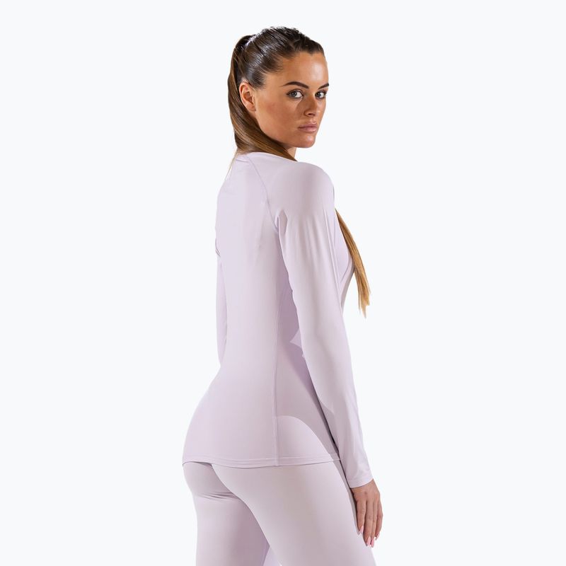 Női termoaktív pulóver Surfanic Cozy Crewneck icey lilac 6