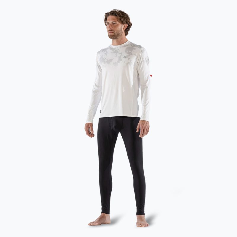Férfi hosszú ujjú thermo felső Surfanic Bodyfit CarbonDri Limited Edition Crew Neck optic white 2