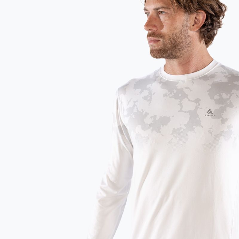 Férfi termoaktív felső Surfanic Bodyfit CarbonDri Limited Edition Crew Neck optic white 6