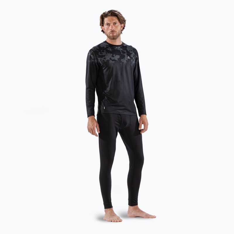 Férfi hosszú ujjú thermo felső Surfanic Bodyfit CarbonDri Limited Edition Crew Neck black 2