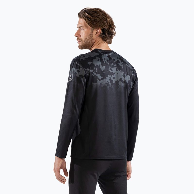 Férfi termoaktív felső Surfanic Bodyfit CarbonDri Limited Edition Crew Neck fekete 3
