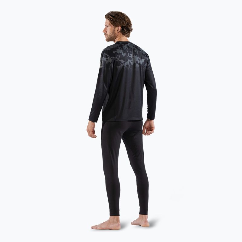 Férfi termoaktív felső Surfanic Bodyfit CarbonDri Limited Edition Crew Neck fekete 6