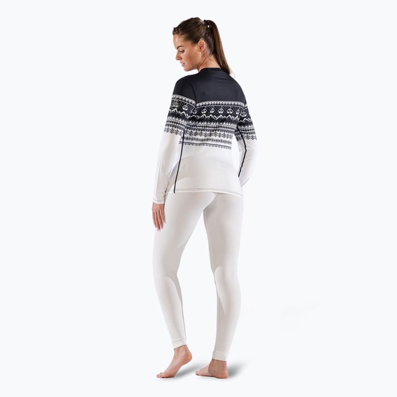 Női termoaktív pulóver Surfanic Cozy CarbonDri Limited Edition Crew Neck fekete 6
