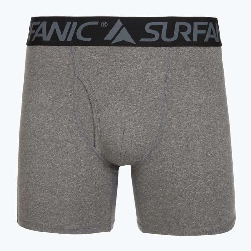 Férfi termikus boxeralsó Surfanic Carbondri 3 pár black/grey/khaki 2