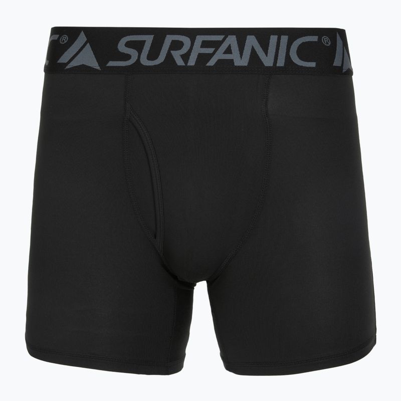 Férfi termikus boxeralsó Surfanic Carbondri 3 pár black/grey/khaki 7
