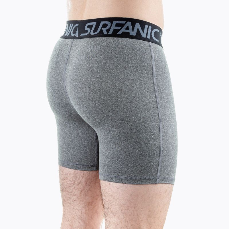 Férfi termikus boxeralsó Surfanic Carbondri 3 pár black/grey/khaki 8