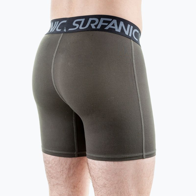 Férfi termikus boxeralsó Surfanic Carbondri 3 pár black/grey/khaki 11