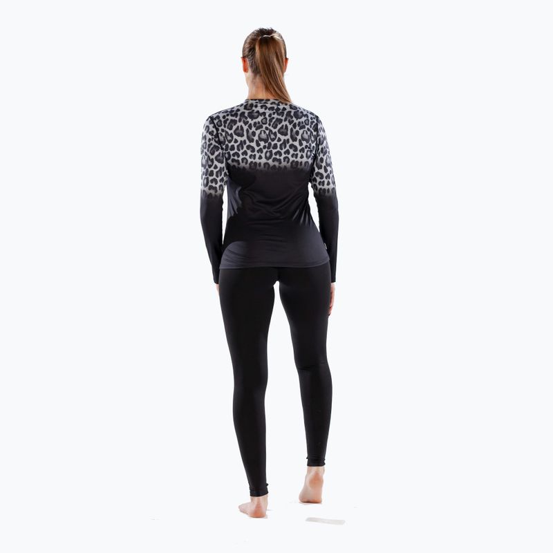 Női termoaktív pulóver Surfanic Cozy CarbonDri Limited Edition Crew Neck fekete 4