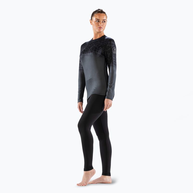 Női termoaktív pulóver Surfanic Cozy CarbonDri Limited Edition Crew Neck jet black 2