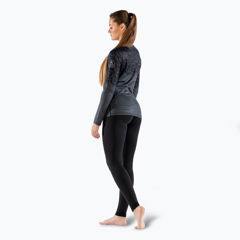 Női termoaktív pulóver Surfanic Cozy CarbonDri Limited Edition Crew Neck jet black 8