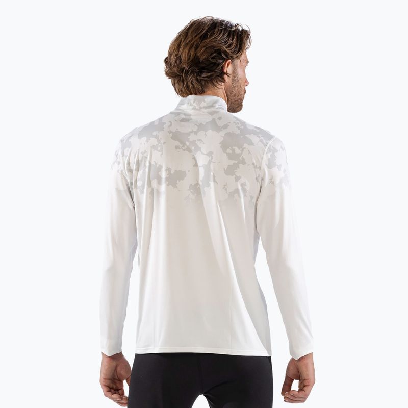Férfi hosszú ujjú thermo felső Surfanic Bodyfit CarbonDri Limited Edition Zip Neck optic white 3
