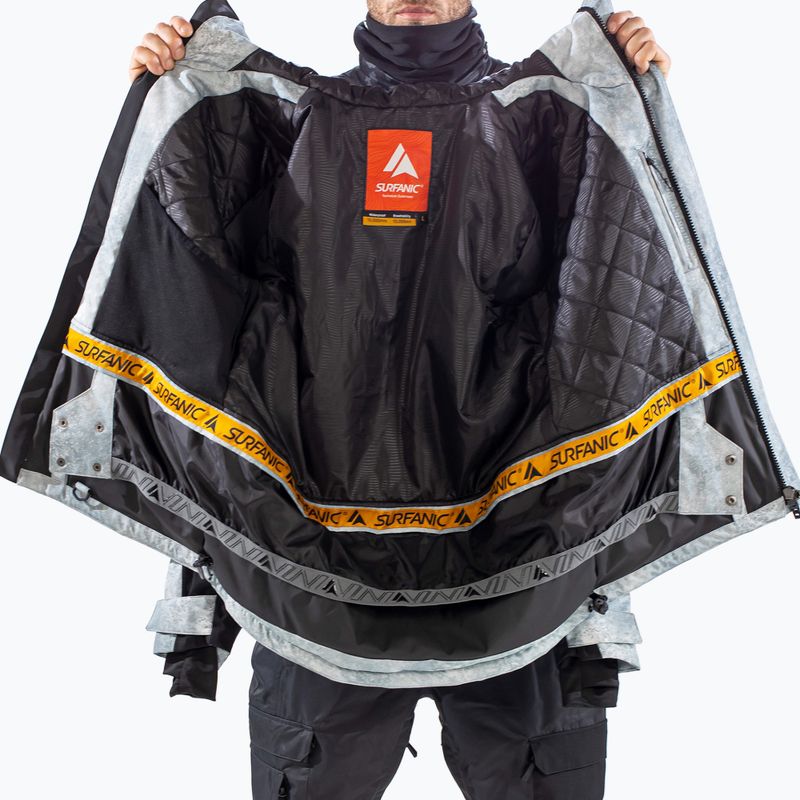 Férfi sídzseki Surfanic Avalanche Concrete grey 12