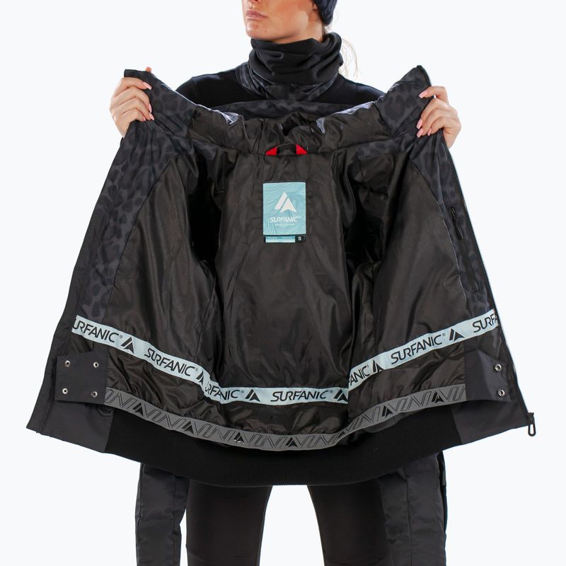 Női sídzseki Surfanic Venus Jag jet black 12