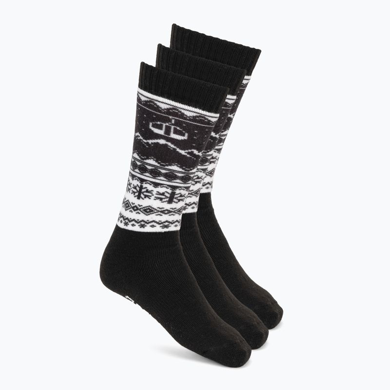 Sí zokni Surfanic Pro Tech 3 pár Fairisle black