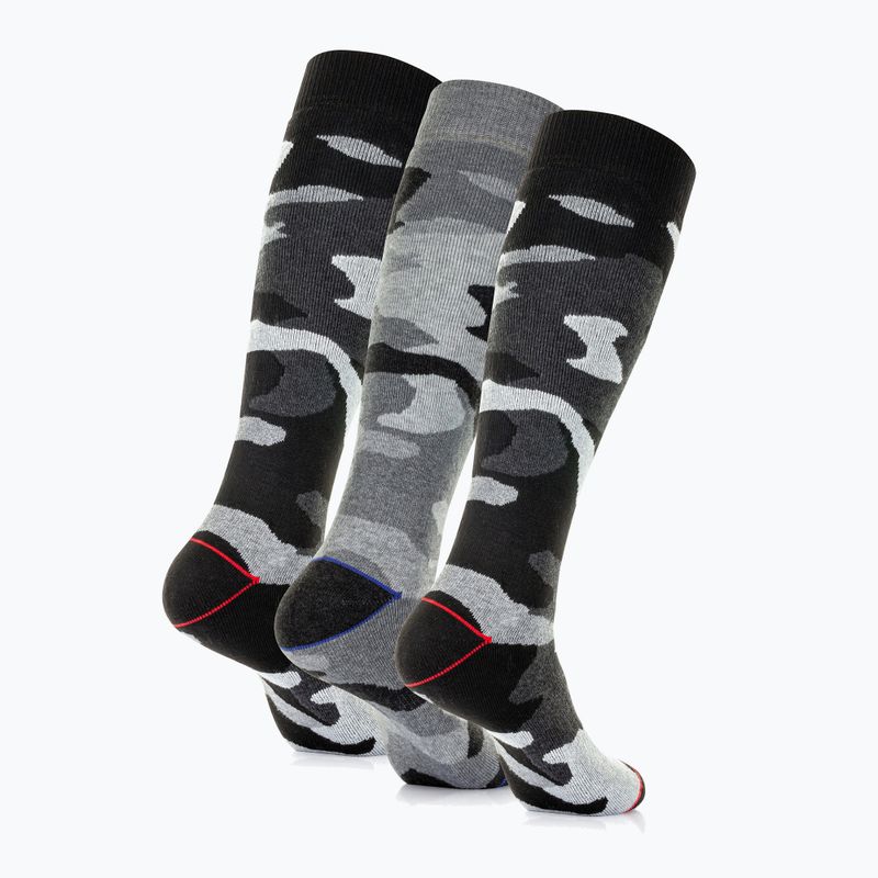 Sízokni Surfanic Pro Tech Plus 3 pár black camo 3